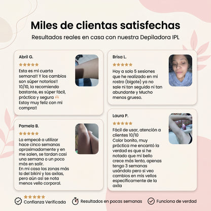 Depiladora Laser IPL Sin Salir De Casa